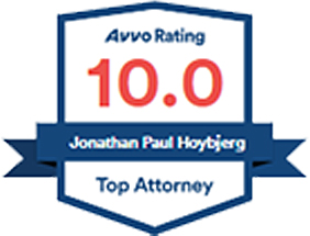 Jonathan Paul Hoybjerg Avvo Top Attorney 10.0 Rating