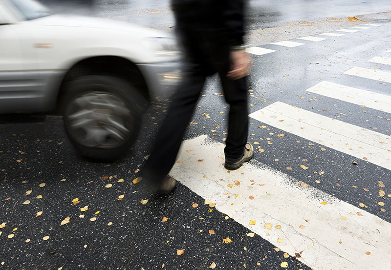 ​​Pedestrians are particularly vulnerable in accidents with motor vehicles, and injuries range from minor to life-threatening.​